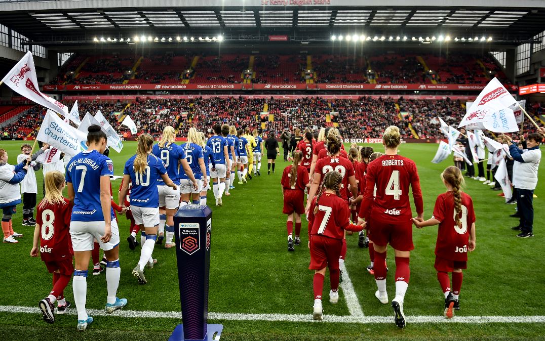 UEFA Women’s Champions League (@uwcl) on Twitter photo 38,262 at <a href="/SpursWomen/">Tottenham Hotspur Women</a> v <a href="/ArsenalWFC/">Arsenal Women</a> 🙌🙌🙌🙌
23,500 at <a href="/LiverpoolFCW/">Liverpool FC Women</a> v <a href="/EvertonWomen/">Everton Women</a> 🙌🙌🙌🙌 38,262 at <a href="/SpursWomen/">Tottenham Hotspur Women</a> v <a href="/ArsenalWFC/">Arsenal Women</a> 🙌🙌🙌🙌
23,500 at <a href="/LiverpoolFCW/">Liverpool FC Women</a> v <a href="/EvertonWomen/">Everton Women</a> 🙌🙌🙌🙌