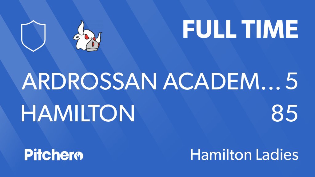 HamiltonBulls's tweet photo. FULL TIME: Ardrossan Academicals 5 - 85 Hamilton
#ARDHAM #Pitchero
https://t.co/nFFN9SS54q https://t.co/ZuOD2wZN4Q