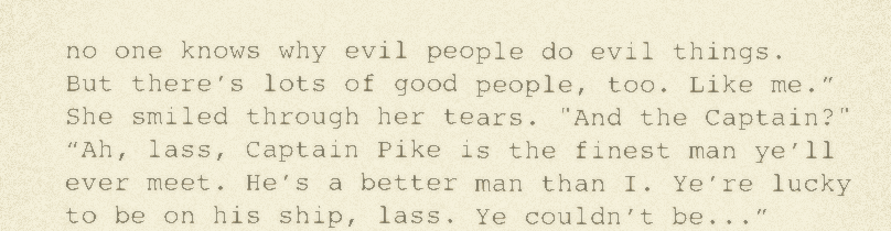 theNiceCaptain's tweet photo. Found this record of a conversation between Engineer Scott and an 8-year-old girl we rescued from a war zone.
I’m not crying. #ThereArentWords https://t.co/cnYFSem3A5