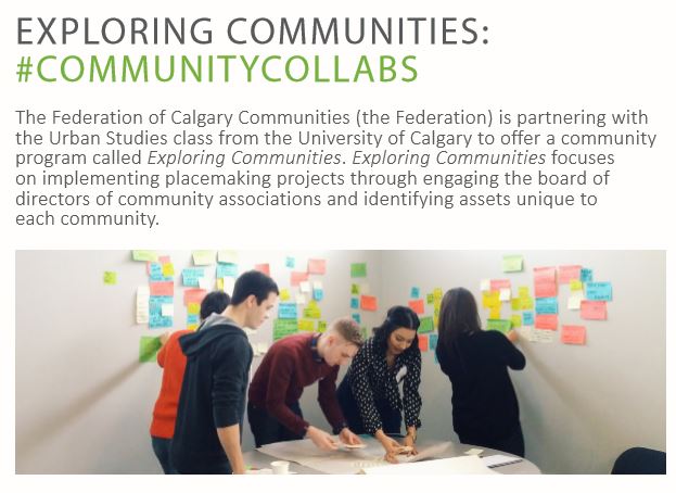 fedyyc's tweet image. Exploring Communities is back! We are looking for 4 communities to work with us and students from @UCalgary  to make placemaking projects happen in their neighbourhoods! Deadline to apply is November 30 so don’t wait! ow.ly/1tJA50xakbe #yycca #communitycollabs