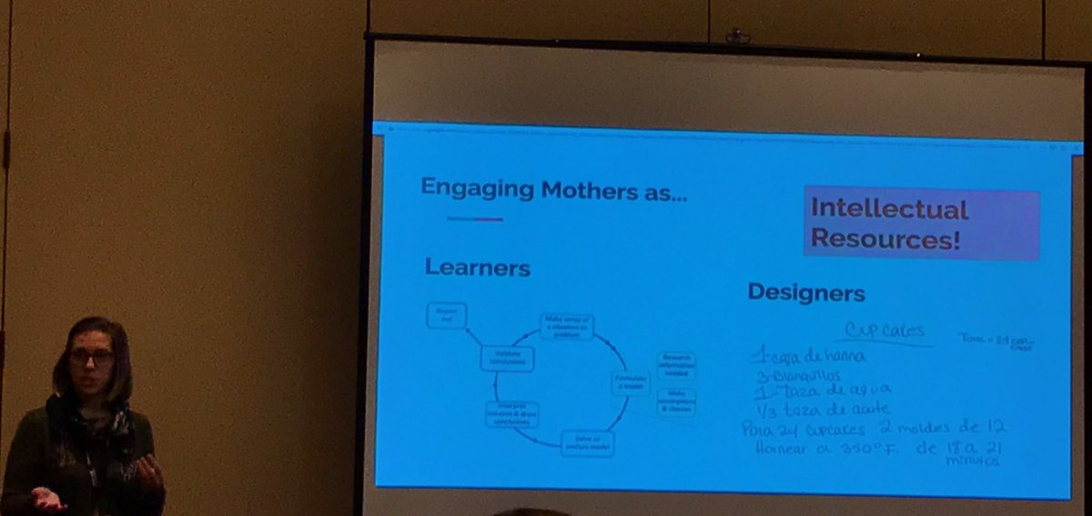 professorteds's tweet photo. Love these community based math tasks on Paper Flowers based around the expertise of mothers in Arizona and @MartaCivil and Amy Bennett. #communityfundsofknowledge #PMENA19 https://t.co/oOLIxYuT0B