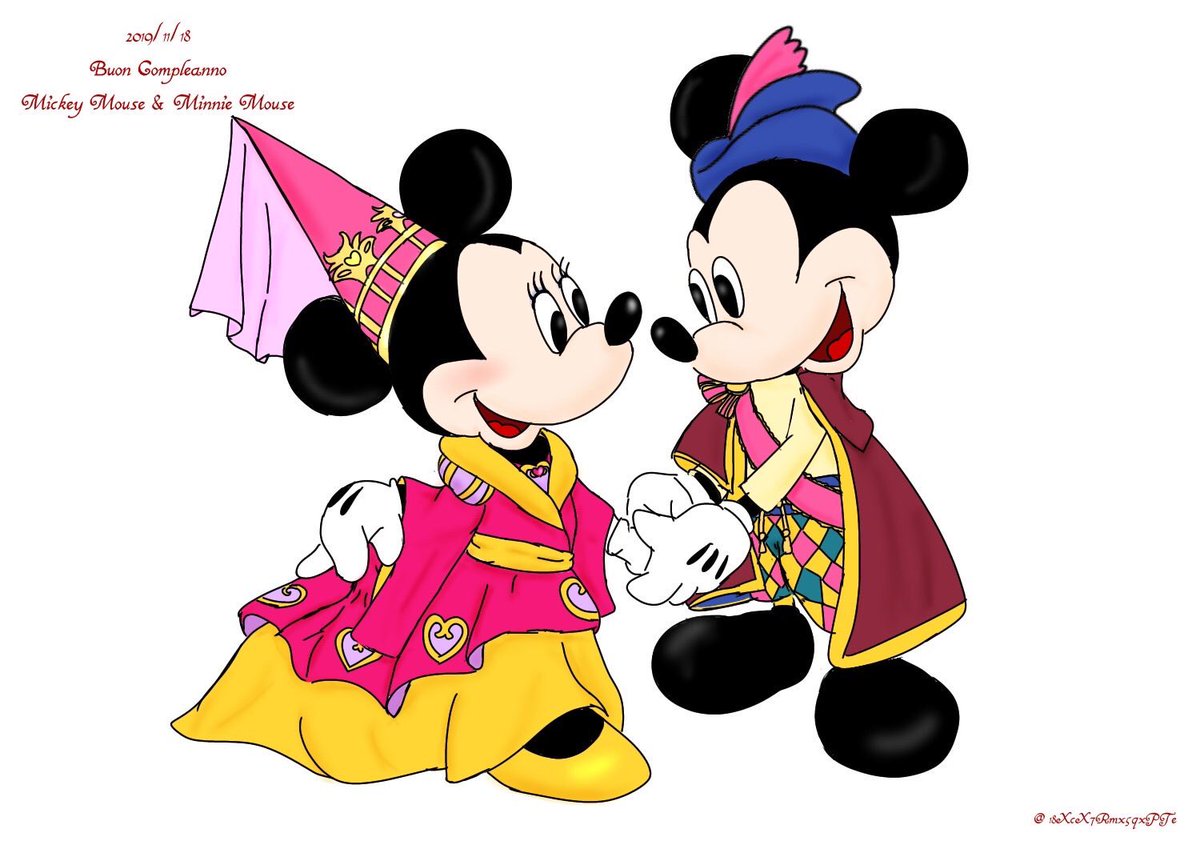 ポップなカラス على تويتر Buon Giorno ミッキー ミニー そして Buon Compleanno ミッキーマウスの誕生日 ミッキーマウス誕生祭 ミニーマウスの誕生日 ミニーマウス誕生祭 ハッピーバースデーミッキー ハッピーバースデーミニー ポルトパラディーゾ