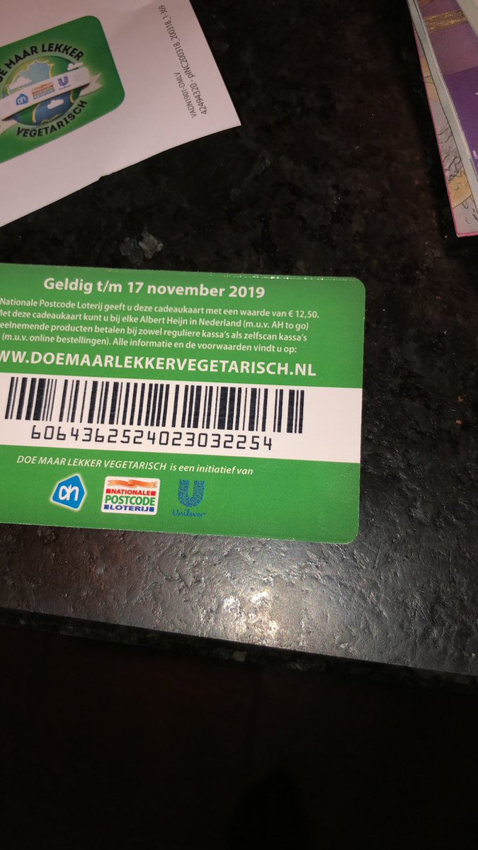 Handig. Dat je deze op zaterdagmiddag eindelijk krijgt en die tot vandaag geldig is!!! Altijd leuk een gratis cadeau waar je niks aan hebt <a href="/PostcodeLoterij/">Postcode Loterij</a>