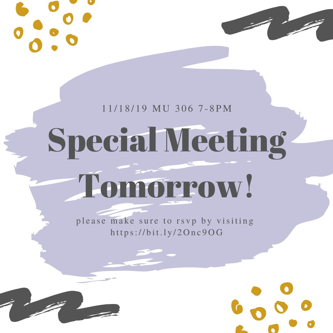 Meeting TOMORROW in partnership with Bluestone Communications! Come out to participate in a PR campaign and learn how to build a successful campaign. same place. same time. see you there!