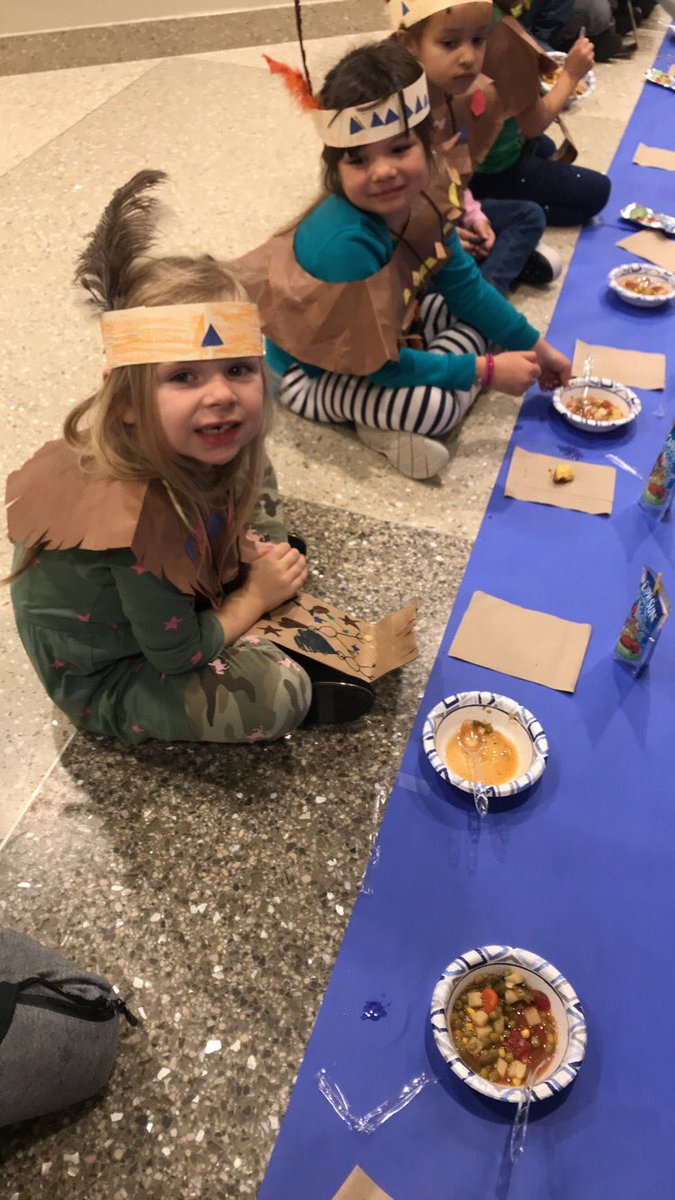 Stone soup...it’s a kindergarten tradition! We ❤️’d learning the “key to happiness” is sharing! <a href="/Enon_Elementary/">Enon Elementary</a> kinders had a blast making and sharing a meal together! #oneccps #Enonrocks