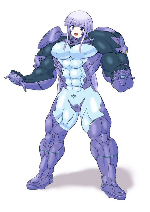 [R-18] イーニァ筋肉娘化 #イーニァ・シェスチナ #筋肉娘 #状態変化 #ふたなり https://t.co/AuqOkIrsq9 