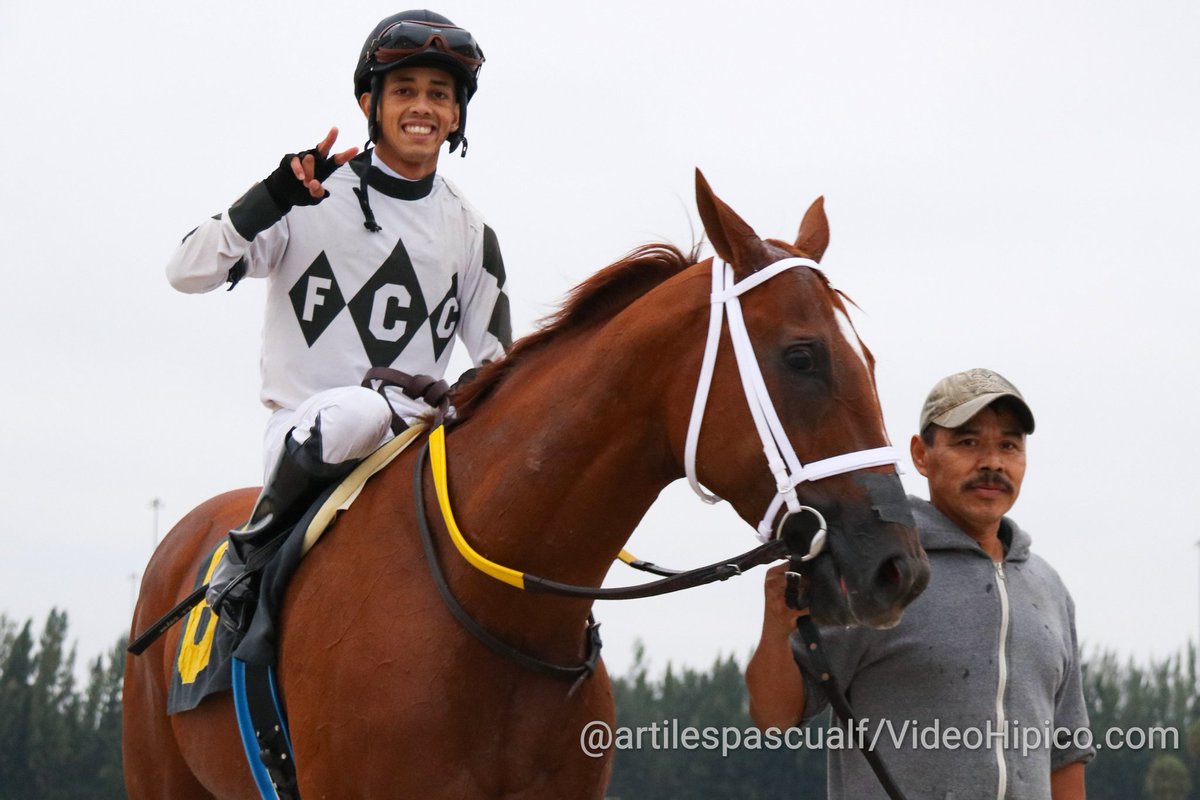 videohipico's tweet image. First Off finishes strong to win race 8, second victory today for the @zayas_edgardo - @SaffieJosephJr duo. #GPWest

First Off cierra con fuerzas para ganar la 8.ª, segunda victoria hoy para el dúo Edgard Zayas - Saffie Joseph Jr.

💡SPONSOR THIS POST 👉admin@videohipico.com