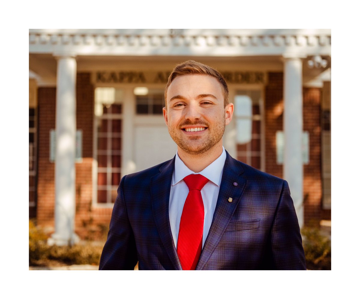 Congratulations to Ben Bryan! As the new President of Kappa Alpha Order!🎉