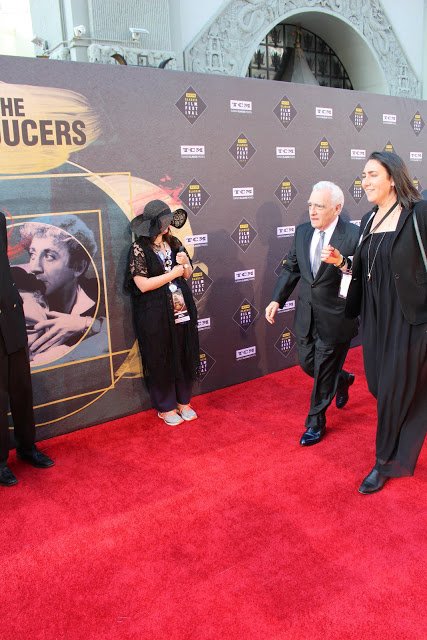 I yelled out \"Marty!\" a bunch of times but couldn\t get his attention. Happy birthday Martin Scorsese! 