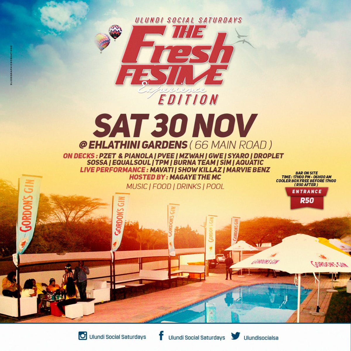 know_slim's tweet image. 🔥
 @ulundisocialsat Presents to you #TheFreshFestiveExperienceEdition

Featuring @DJsyaro 
Hosted by @Mc_MagayeSA

Performances By: @marviebenz_sa And Many More🔥 🔥
Music || Food || Pool || Drinks
Come With All Your Friends It's Gonna Be Amazing💯

Venue : eHlathini [Ulundi]
