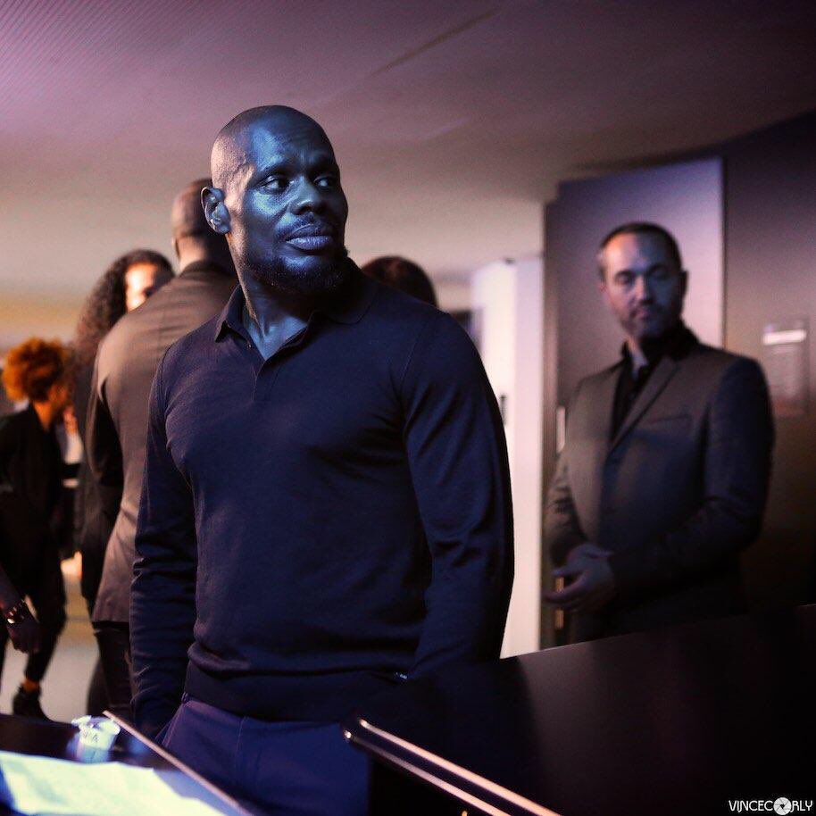 KeryJames's tweet photo. Quelques instants avant de monter sur la scène du @philharmonie de Paris avec Nicolas Séguy et la chorale du #BanlieusardShow dirigée par Malcolm pour @EloquentiaFr 

📷 @vincecorly https://t.co/czqQ1m2aEA