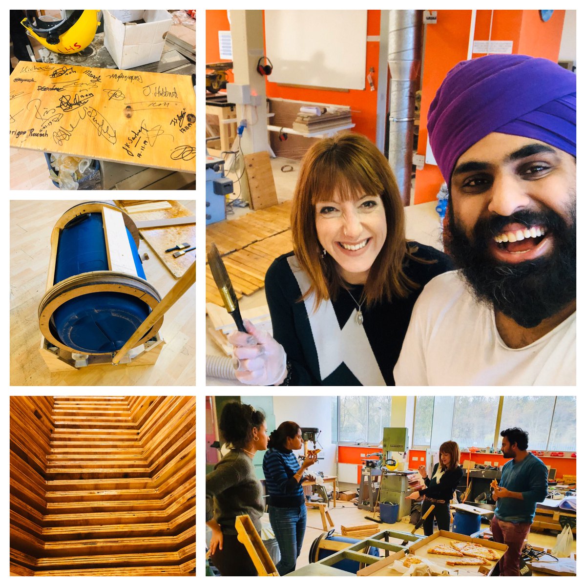 ThirdResponse's tweet image. Full up on Bangra beats, varnish fumes and the awesome energy @thewashorg @navsproject365 @londonhackspace thank you for welcoming me into your community and valuing a small contribution to a big idea ✌️🙌🙏#engineeringsolutions #idp #productiontime #BathHCD #jugaad