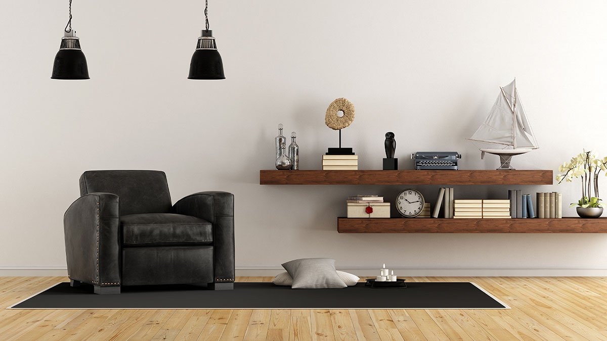 Floating shelves can be purchased pre-built but with this easy DIY hack, create your own custom pieces. bit.ly/2NrtAyh