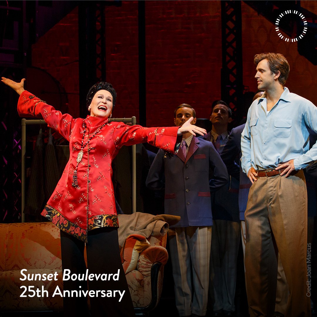 On this day in 1994, Sunset Boulevard premiered on Broadway. The musical follows Norma Desmond, a star longing to see herself on the screen again, in a tale of lost glory and unfulfilled ambition. The Tony Award-winner ran for 977 performances. Happy 25 years, Sunset Boulevard!