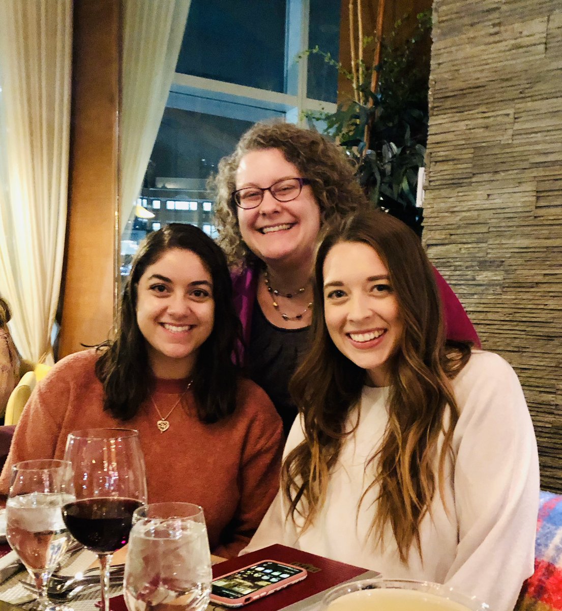 AQuider's tweet photo. .@PhyAstro_Pitt women astrophysicists representing at #PhysCon2019! Pictued are Helena, me, and Meghan. #WomenInSTEM #physics #astrophysics https://t.co/3Zi3NM4BkN