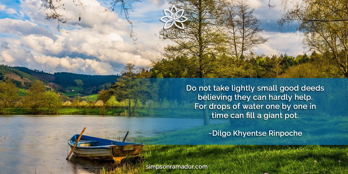 SimpsonRamaDur's tweet photo. Let your good deeds be like rains. Drop a little everywhere.
#SundayThoughts https://t.co/Hr2TFdeUYE