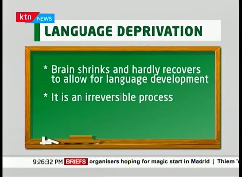 KTNNewsKE's tweet image. Language Deprivation compromises brain stimulation, may lead to cognitive malfunctioning and even result in substandard literacy outcomes  @polo_raynor @Akisawandera @KTNNewsKE #SilentLessons