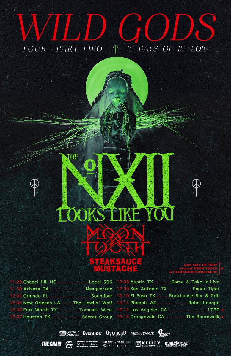 Moon Tooth (@moontooth1) on Twitter photo Tickets for our tour with <a href="/TheNumber12Band/">The Number Twelve Looks Like You</a> & <a href="/steaksauceband/">Steaksauce Mustache</a> are on sale now: bnds.us/uclky5 🔥
#MoonTooth #TheNumber12LooksLikeYou #SteaksauceMustache #WildGods #Crux Tickets for our tour with <a href="/TheNumber12Band/">The Number Twelve Looks Like You</a> & <a href="/steaksauceband/">Steaksauce Mustache</a> are on sale now: bnds.us/uclky5 🔥
#MoonTooth #TheNumber12LooksLikeYou #SteaksauceMustache #WildGods #Crux