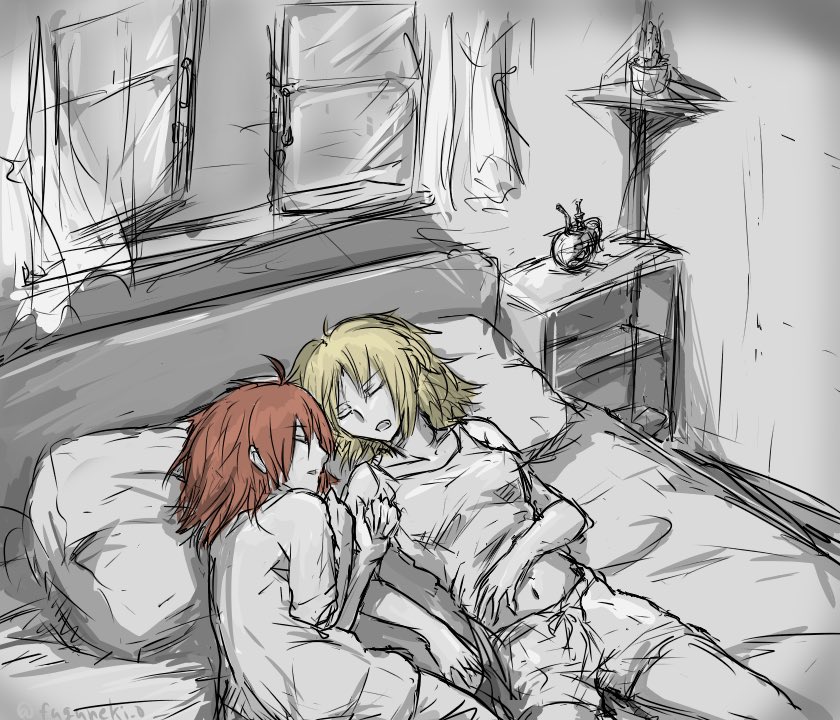 ( ˘ω˘ )モーぐだ♀落描き。

※戸締りちゃんとしてから寝ようね!! 