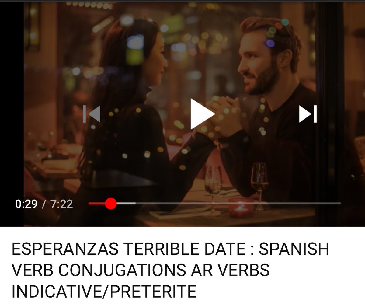 youtu.be/2hT0kCWmYtA
Funny Video Teaches Verb Conjugations
Link in BIO!