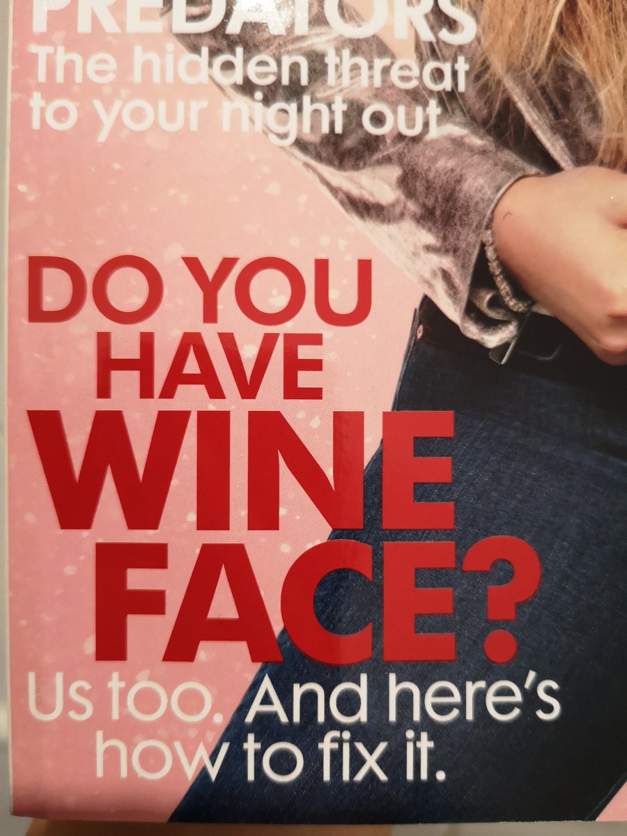 lucyella13's tweet photo. That well-known condition... #wineface #Cosmopolitan https://t.co/BUepX4P0ew