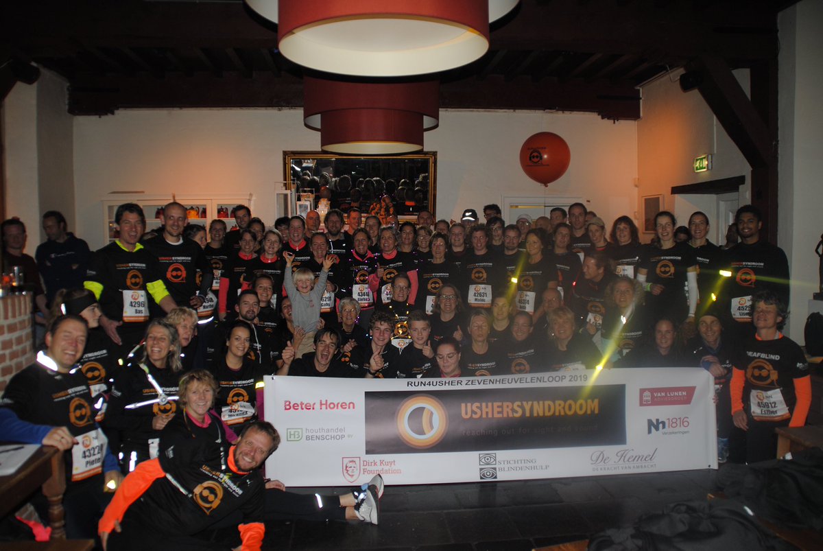 usher_syndroom's tweet photo. Wat was het fantastisch!Ouders,Ushers,buddy’s, vrienden,familie, @RonaldPennings @radboudumc medewerkers @ProQR iedereen heeft genoten! 
Een recordbedrag: €43.142,- !
(voorlopige tussenstand)

DANK geweldige organisatie! 
DANK aan allen die ons zo gesteund hebben! ❤️ #run4usher https://t.co/5of6nLVek9