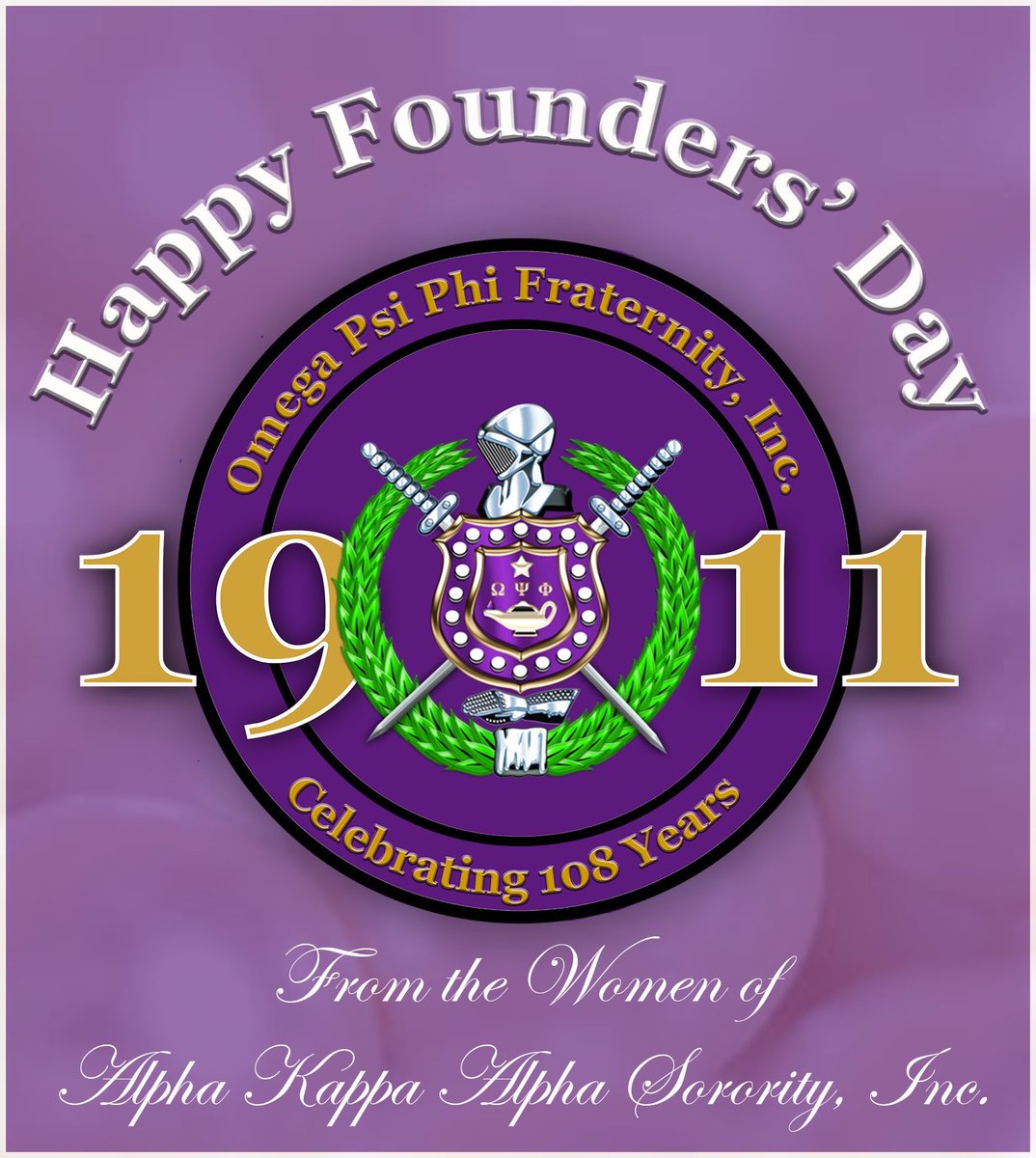 Happy Founders’ Day to the Men of Omega Psi Phi Fraternity, Incorporated! And a special shoutout to the home team <a href="/RHO_LAMBDAQUES/">Rho Lambda</a>