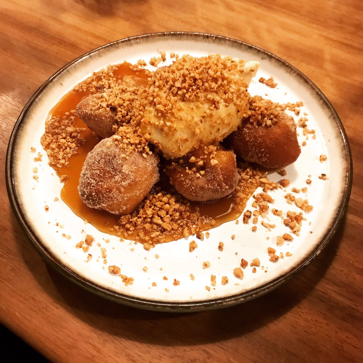 FoodieLiverpool's tweet photo. Just gracing your Sunday night scrolling with the best dessert 🍩 @FINCA_UK @dukestmarket 
.
.
#foodie #liverpool #liverpoolfood #liverpooleats #liverpoolweekend https://t.co/PWXaH8w15L