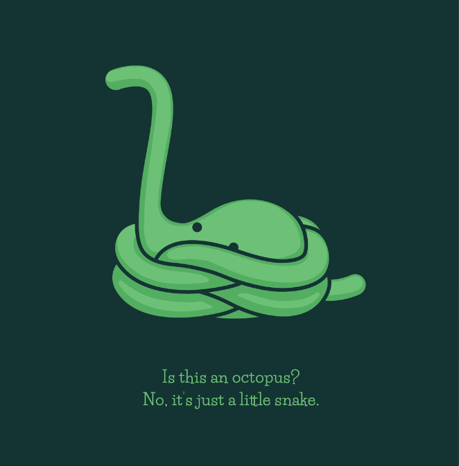 Gabe_Pyle's tweet photo. Looking for a gift for a young reader in your life? Want to avoid books that contain octopuses*? My book "14 Animals (That are Definitely Not an Octopus)" is available here for $8.99. https://t.co/LXRWN0RF1o 

*book may secretly contain octopuses https://t.co/oAxbTqEv7V