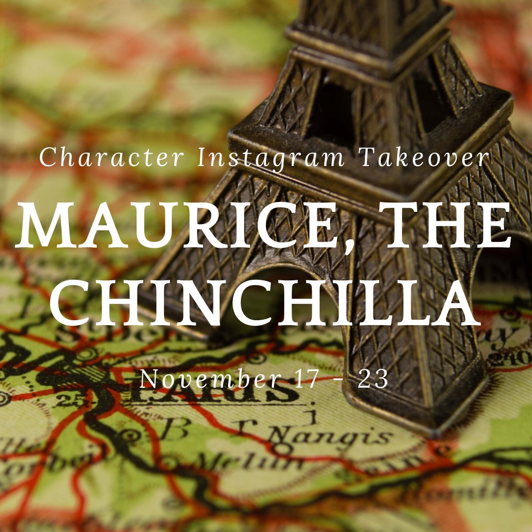 KAMiltimore's tweet photo. Ever wonder what a chinchilla would post on Instagram? You are about to find out when Maurice takes over my account all week. Follow the mayhem by following kimberlya271 on IG.
.
.
.
#MauriceFilter #GingerbreadHag #bookish #booklover #chinchilla #CharacterTakeover #bookstagram https://t.co/gOuJU7Vinx
