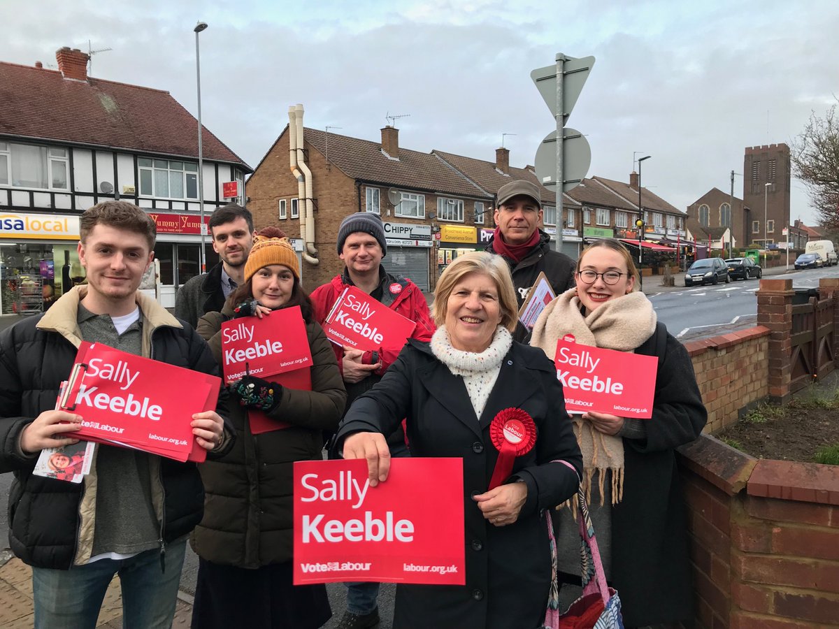 Thanks to the two great #NorthamptonNorth teams out today for #labourdoorstep in #GeneralElection2019