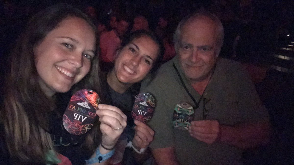 _prospektsmarch's tweet photo. Here is my dad attending #AHFODtour with my sis & I at #ColdplayCleveland :’) https://t.co/eTTJrrojlJ