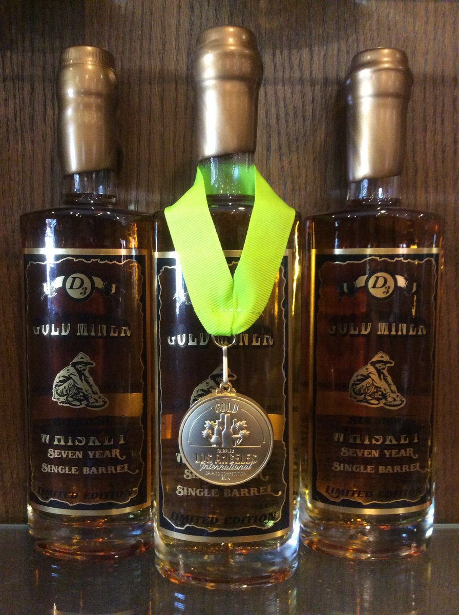 2019 Gold Medal LA Spirits for our 7 Year Wheat Whiskey. Get yours today from this inaugural Barrel. desertdiamonddistillery.com/product/gold-m…