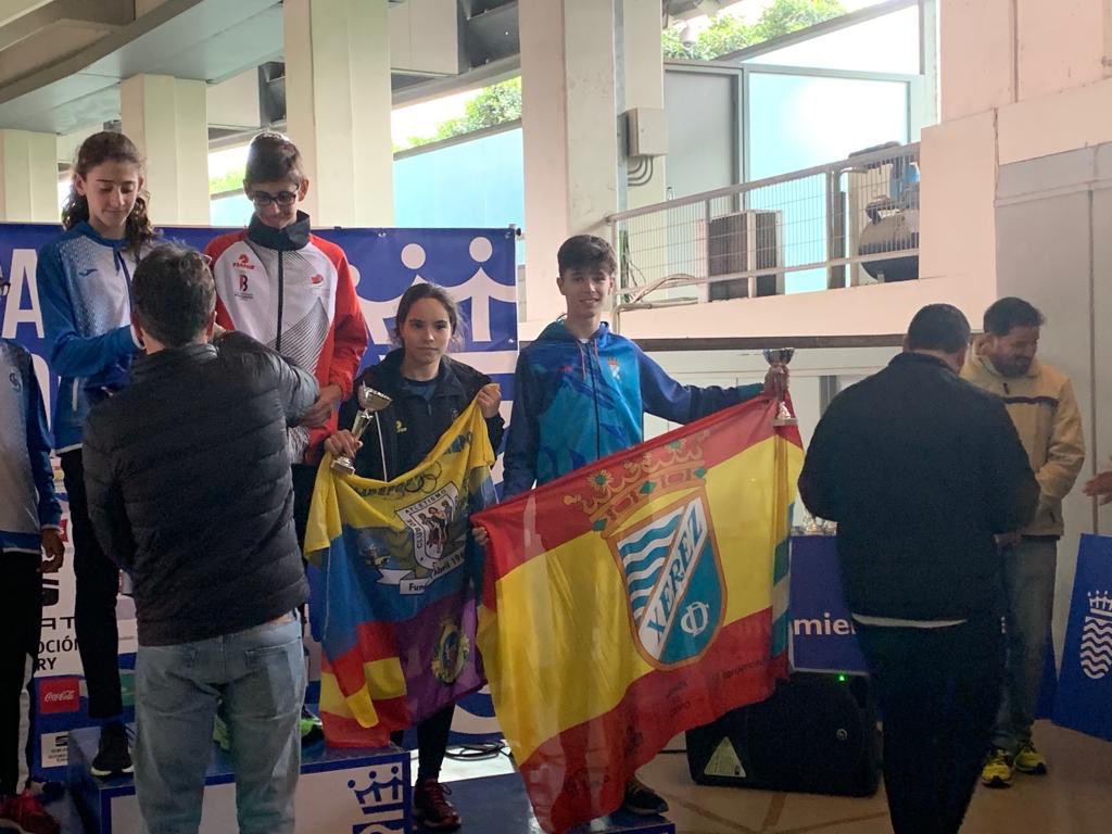 ATLETISMO_XCD's tweet photo. CANTERA | 🏆 XL CARRERA POPULAR JEREZ 

🥇🥈🥉Nuestra bandera en el cajón 🥇🥈🥉

#ATXCD #CanteraATXCD #SomosXerezCD #Xerezcdatletismo #AtletismoXerezCD https://t.co/mY5LQKDiS2