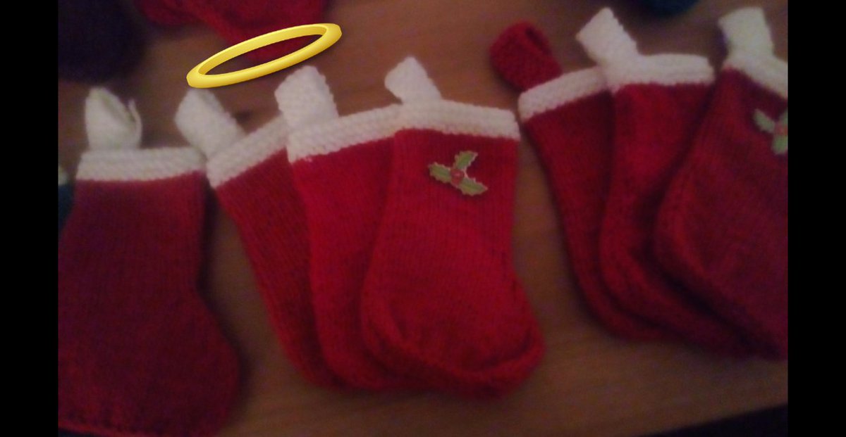 HandmadeBabies's tweet photo. Thank you to the lovely Tina who has knitted and sent us christmas hats and stockings. 🎄🎄😇😇
@angel_parents these will be sold at apuk online christmas event. https://t.co/DlrXghhvhL