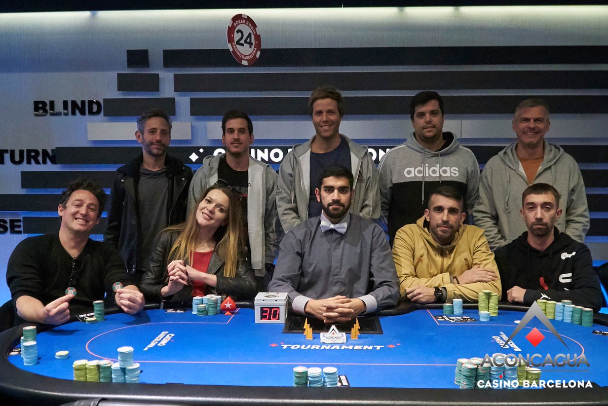AconcaguaPokerE's tweet photo. FT Aconcagua Póker Barcelona
#aconcaguapoker #poker #pokerfest #pokerlive #pokergirls #pokerman #casinobarcelona https://t.co/ORvBNgJVY7
