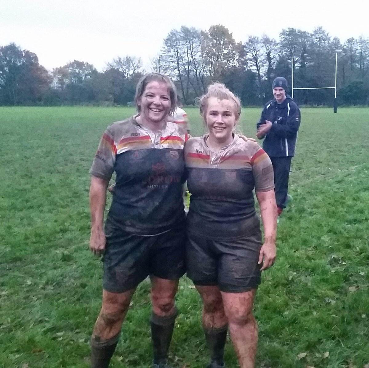 LauraWaltonWill's tweet photo. What a brilliant Sunday, a great game & a wonderful team! #womensrugby #thisgirlcan #MuddySunday https://t.co/0hj6grTh8R
