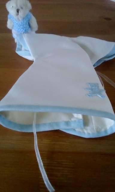 angel_parents's tweet photo. Thanks to the ladies &amp; volunteers we were able to offer #dignity and #choice today to parents whose little boy measured 15.5cm. If you know a hospital/funeral home that needs tiny gowns/forever bedsplease contact us. All our burial packs are free of charge. https://t.co/cm2rNHzsdW