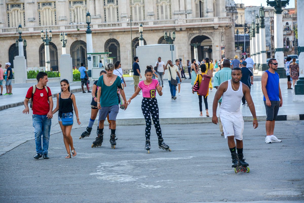 Felices en #Cuba. #LaHabana500