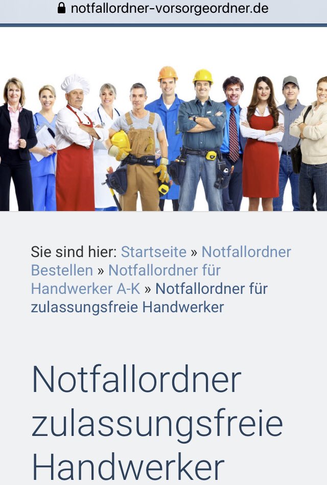 #Tipp für #zulassungsfreie #Handwerker #Notfallvorsorge durch #Notfallordner - #Vorsorgeordner besonders wichtig
Tipp für #zulassungsfreie #Handwerker —>

notfallordner-vorsorgeordner.de/notfallordner-…