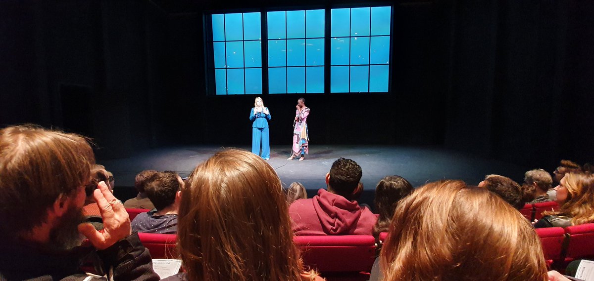 YoussefKerkour's tweet photo. Cracking evening in support of @TheMonoBox and #Playstart 2019 at @Hamps_Theatre Congratulations to all the brilliant writers, directors and actors this year. Stunning talent. Bravo @po_b and @joaniyiola https://t.co/FFiCiNGPjE