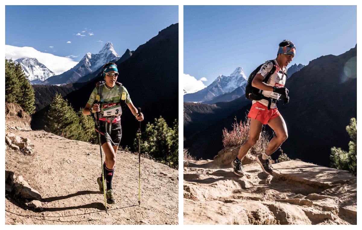 Atletas #AnnaComet y #SumanKulung ganan con claridad abismal la #EverestTrailRace #ETR2019 y acaban invictos después de seis etapas en el #Nepal. 170km con más de 26.000 metros de desnivel acumulado. #trailrunning #mountain
INFO ➡️bit.ly/2CXq60l