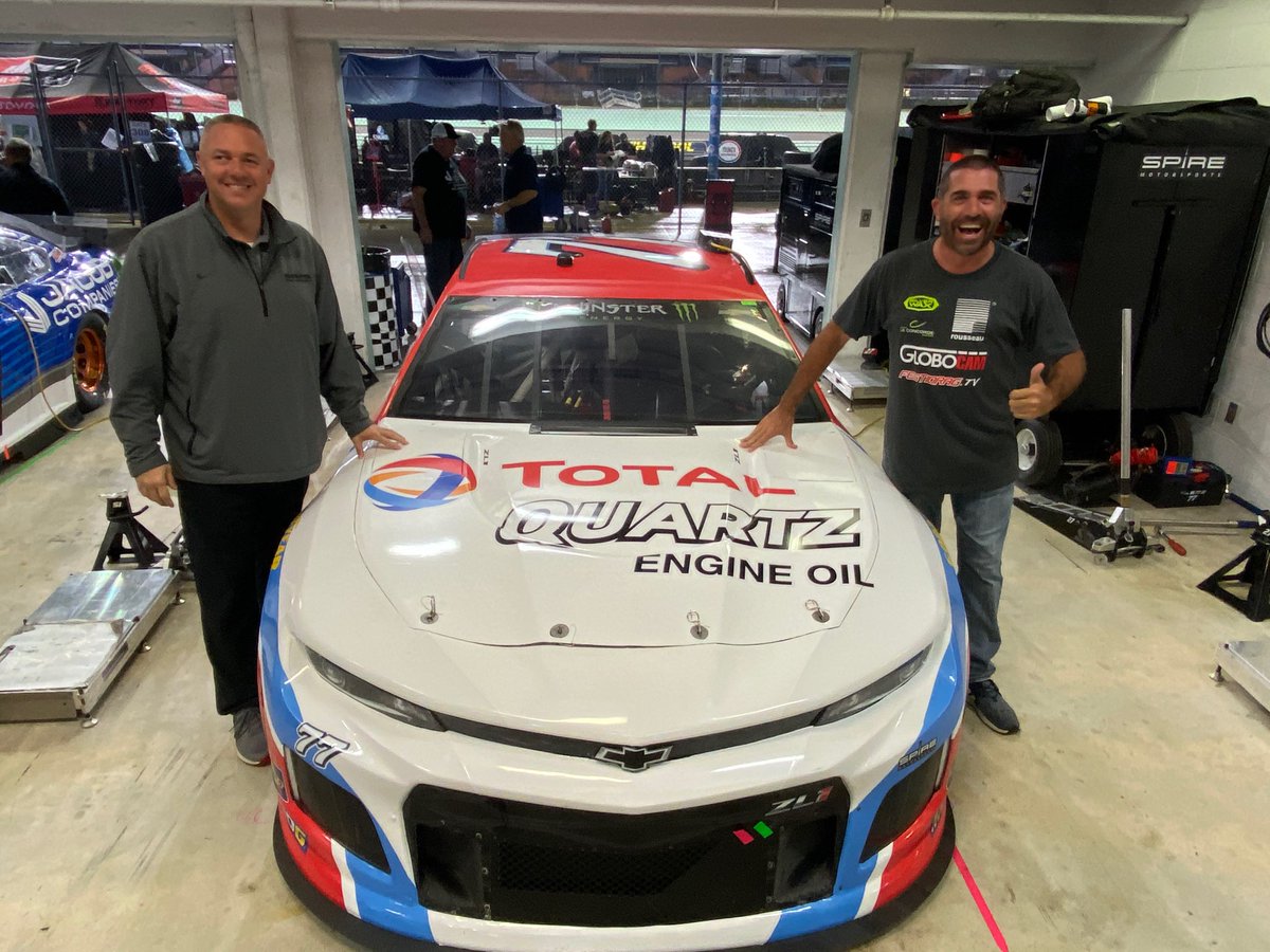 TotalEnergiesUS's tweet image. Good luck and support to the #77 car driven by @ReedSorenson36 for @Spire77 and the #90 car driven by @AlexLabbe36 for @dgm_racing_ this weekend at @NASCAR! #TestedOnTheTrack #TOTALQuartz”