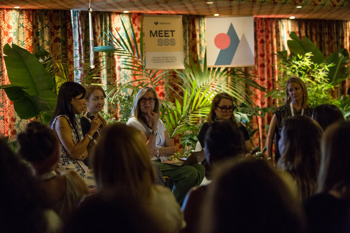 shesaid_so's tweet photo. Throwback to #MEETSSS 'Mind The Pay Gap: A Music Business Analysis' with Helen Barrass (@AWAL ) Jennifer Justice (Attorney/ Founder- The Justice Department)
Jocelyn Loo (Investor/ Founder ICBRKR)
Maria May (CAA), chaired by Alison Wenham (OBE)
😍🙌✨ https://t.co/1yrpMqPcYG