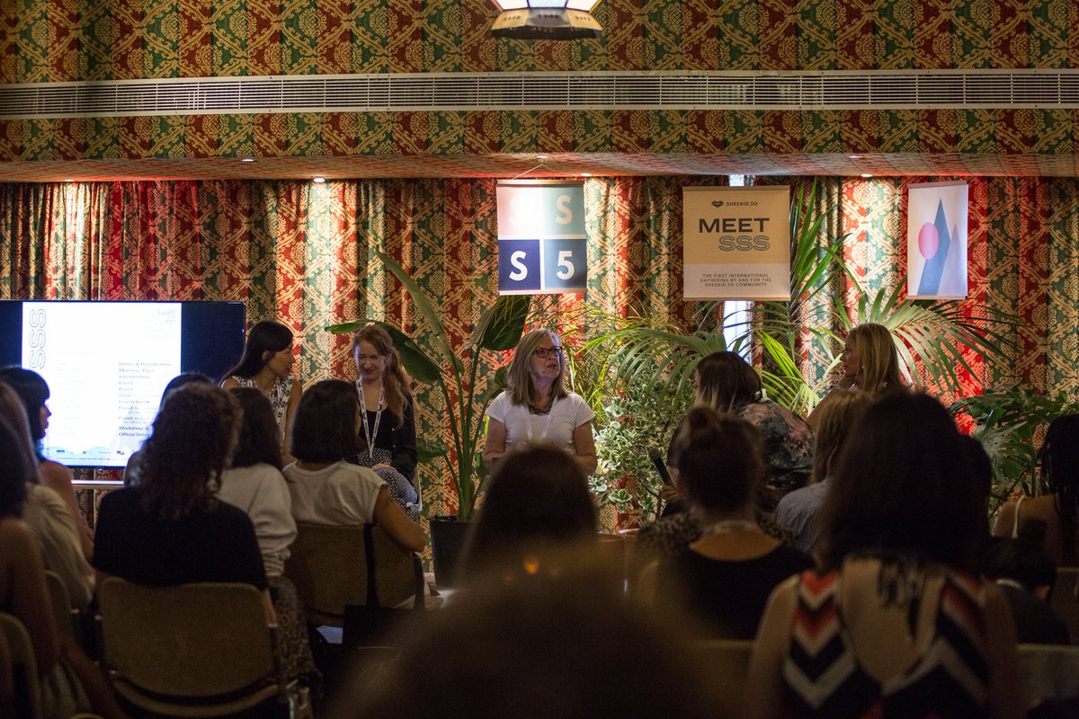 shesaid_so's tweet photo. Throwback to #MEETSSS 'Mind The Pay Gap: A Music Business Analysis' with Helen Barrass (@AWAL ) Jennifer Justice (Attorney/ Founder- The Justice Department)
Jocelyn Loo (Investor/ Founder ICBRKR)
Maria May (CAA), chaired by Alison Wenham (OBE)
😍🙌✨ https://t.co/1yrpMqPcYG