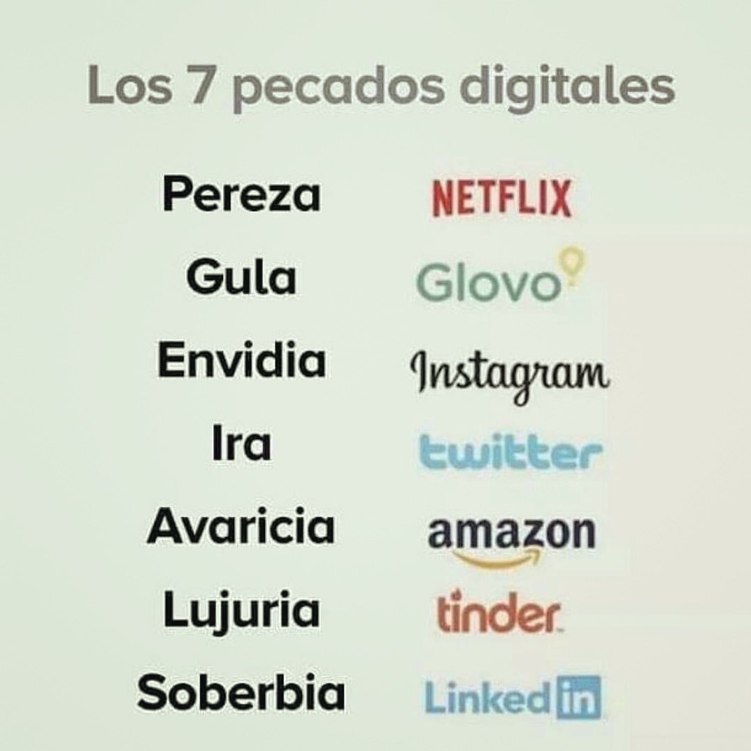 unedianos_'s tweet photo. Cuidado, pecadores..... #unedianos #uned #pecados #digitales https://t.co/hupFm7oQ8D