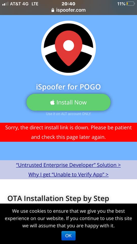 engel_go's tweet photo. iSpoofer Memes ๐๐
๐
Fue una semana dura para Android, ahora le toca a iOS ๐๐
#iSpoofer
#PokemonGo
#SpoofingApps https://t.co/FWtLGfWp4O