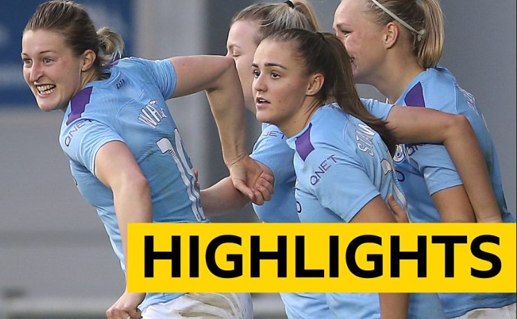 Manchester City produced a dominant display to beat West Ham in the #WSL. Here are the highlights: https://bbc.in/2KvOOcs