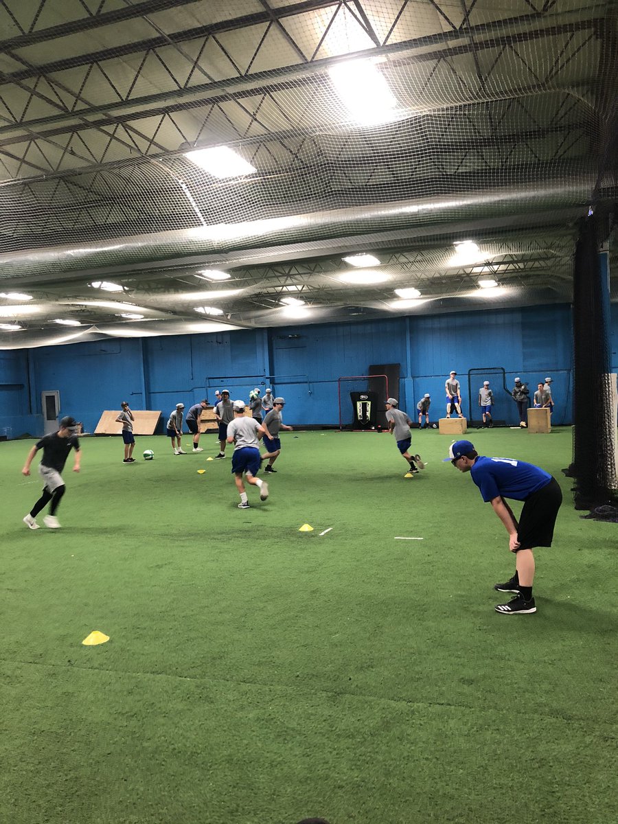 Week 3 strength and conditioning! Love seeing these guys get after it!!! #EastonStrong