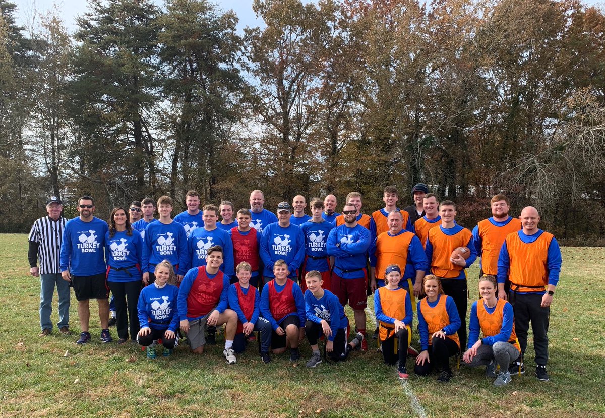 jsmithbd44's tweet photo. First annual RS1 turkey bowl! Huge success!! https://t.co/YuOcwL81Fh